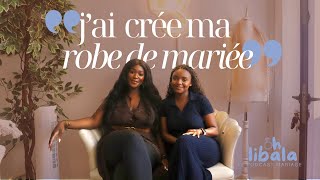 quotJai crée ma robe de mariéequot ft Laurena DS  Oh Libala le podcast mariage ep1 [upl. by Neryt]