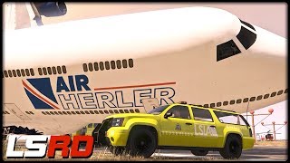 GTA 5 LSRD  Flugzeugabsturz am Airport  Deutsch  Grand Theft Auto 5 Los Santos Rescue Division [upl. by Partridge]