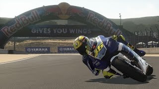 MotoGP 14  Hot Lap around Laguna Seca Raceway USA DLC Circuit [upl. by Celio305]