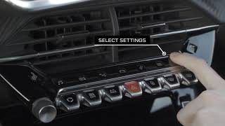 How to Set Tyre Pressure Indicator in PEUGEOT 308 II  2013 – 2021 [upl. by Ynnad]