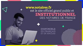 Notairesfr  le site grand public et institutionnel des notaires de France [upl. by Werna483]