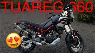 Aprilia 🇮🇹 TUAREG 660🏍️ Le Meilleur TRAIL🏞️ MidSize  GoPro 9 Black POV [upl. by Hsejar666]