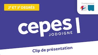 CEPES JODOIGNE  Présentation des 2E et 3E DEGRES [upl. by Koloski]