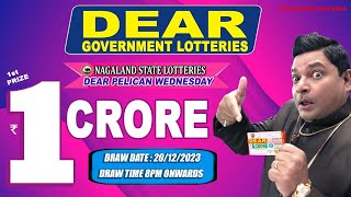 LOTTERY LIVE DEAR LOTTERY SAMBAD 8PM DRAW TODAY 20122023  Will You Are the Next Crorepati [upl. by Chick]