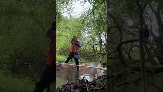 Flow gauging and verification of our recent flume installation [upl. by Karissa]