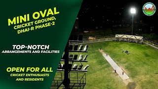 Mini Oval Cricket Ground DHAIR Phase2  Open For All Cricket Enthusiasts and Residents [upl. by Sherborn]