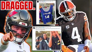 NFL Fans DRAG Deshaun Watson while Browns Watch Baker Mayfield CRUSH IT w Buccaneers [upl. by Aney]