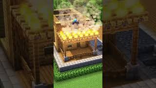 DUO HOUSE 🏡 How to Build a Minecraft House for Two Players 🏡✨ [upl. by Arymahs]