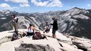 Hiking Half Dome  Cables [upl. by Ticon]