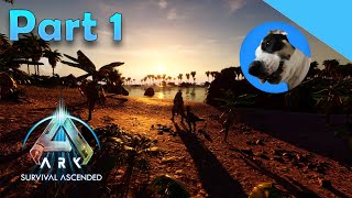 A New Adventure Ark Ascended 100 Days PART 1 [upl. by Kristel]