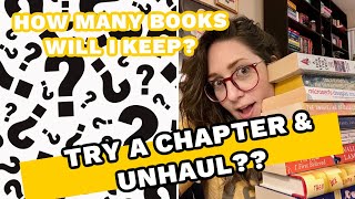 Try a Chapter amp Unhaul How Many Books Will I Keep [upl. by Cathi]