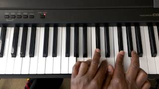 Piano Theory Whole Step and Half Step method for identifying A Major Keys  Whole Step Half Step [upl. by Rapsag]