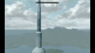 White Gold Tower in Skyrim [upl. by Aihseuqram]