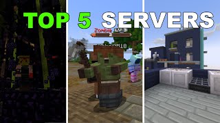 The BEST Minecraft Servers To Play 2024 121 [upl. by Hinze]