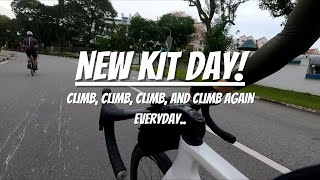 We cycled the steepest climbs in Singapore  LAMEDA Kit Testing  Singapore Cycling Vlog 32 [upl. by Anatak]