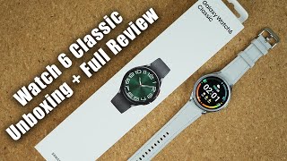 Samsung Galaxy Watch 6 Classic  Unboxing Features and Review [upl. by Dimitry]