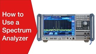 How to use a Spectrum Analyzer techniques controls test methods hints amp tips [upl. by Swayne]