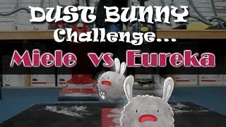 Miele S7 vs Eureka Boss Smartvac  Dustbunny Challenge 1 [upl. by Suter965]