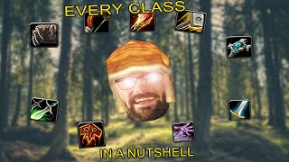 Every Classic World of Warcraft Class in a nutshell [upl. by Ettennan]