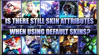 WILL YOU STILL GET SKIN ATTRIBUTES WHEN USING DEFAULT SKINS 🤔 [upl. by Cissy573]