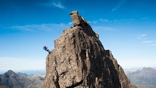 MaryAnn Ochota tackles Skyes infamous Inaccessible Pinnacle [upl. by Ocirema]