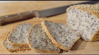 Basic Glutenfri Baking  Glutenfritt grovbrød [upl. by Vinna]