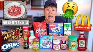 10 WEIRD Food Combinations People LOVE TRYING FOOD COMBOS PEOPLE LIED ABOUT [upl. by Hamaso731]