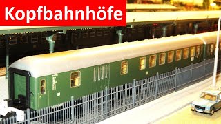 Kopfbahnhöfe für die Modellbahn [upl. by Annaehr234]