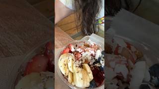 Live review Acai bowl from tropical smoothie cafe wls acaibowl [upl. by Drusilla]