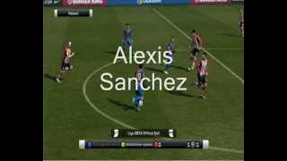 quotAlexis Sanchezquot best of PES 2012 [upl. by Eenitsed876]