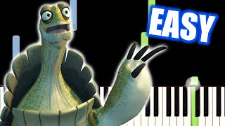 Oogway Ascends  Kung Fu Panda  EASY Piano TutorialSynthesia TopAnimeMusic [upl. by Aeriela]