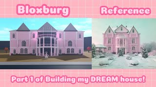 Building My bloxburg house PT 2 [upl. by Anived]