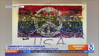 Woodland Hills church vandalized targeted for thefts [upl. by Alba856]