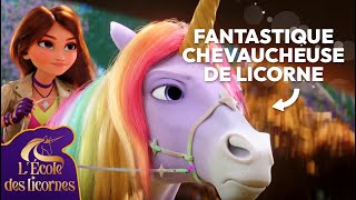 Comment devenir un chevaucheur de licorne  🦄 à Lécole des licornes  Dessins animés pour enfants [upl. by Benn941]