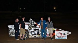 2015 Jackson County Speedway AMRA Modifieds Keith Bills wins Larry Holbrook 2nd [upl. by Solracnauj504]