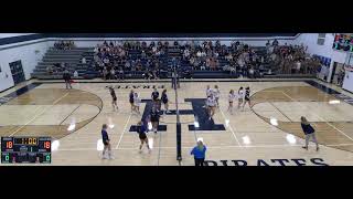 Hudson vs DNH JuniorVarsity Volleyball [upl. by Maude]