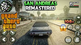 GTA San Andreas Remastered Mobile Graphics Modpack Support All Android 2023 🔥 [upl. by Adnoved]