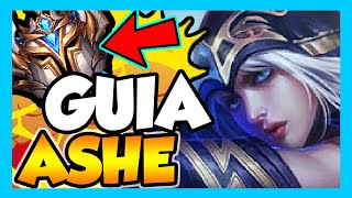 ASHE S11 GUÍA  CÓMO JUGAR CON ASHE ADC HABILIDADES RUNAS BUILD  👇 LINK EN LA DESCRIPCIÓN 👇 [upl. by Ahserb]