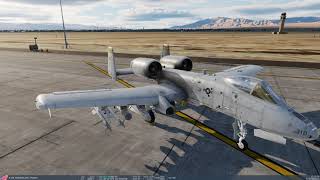 DCS A10Cii Start up [upl. by Mathe483]