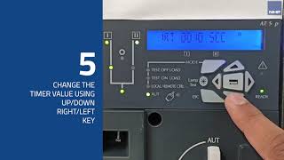 Socomec ATyS P Changing Timer Value [upl. by Buhler]