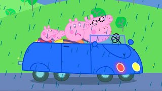 The NEW Blue Car 🚗 🐽 Peppa Pig and Friends Full Episodes [upl. by Ynatsed51]