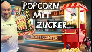 Süßes🍿 Popcorn mit Heißluft Maschine zubereiten Zucker Rezept [upl. by Eelnodnarb]