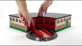 BRIO World  33736 Grand Roundhouse [upl. by Eillom]