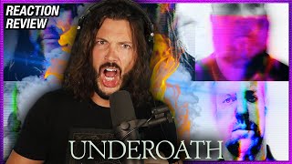 UNDEROATH GOES PROG  Underoath quotPneumoniaquot  REACTION  REVIEW [upl. by Maude929]