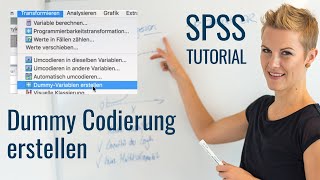 Dummy Kodierung mit SPSS [upl. by Bornie]