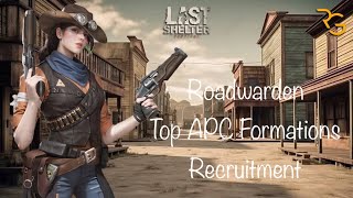 LSS ROADWARDEN Top APC Formations Recruitment and Hop Lab [upl. by Arahk]