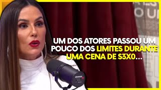 O ATOR FICA ACESSO DURANTE UMA CENA😲  DEBORAH SECCO  PodcatsDelas Cortes [upl. by Uticas715]