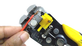 Automatic Wire Stripper  How to Use [upl. by Gebelein]