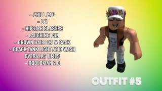 12 AWESOME ROBLOX OUTFITS 2017 [upl. by Damaris]