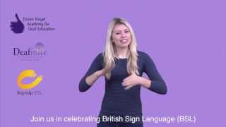 How to sign quotMy name is Whats your namequot in British Sign Language [upl. by Armstrong]